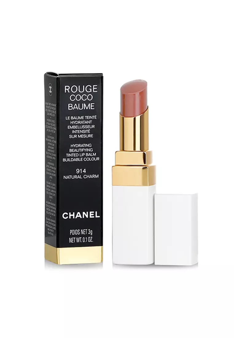 CHANEL - Rouge Coco Baume Hydrating Beautifying Tinted Lip Balm - # 914 Natural Charm 3g/0.1oz