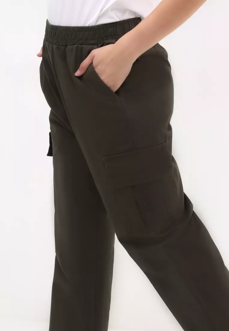 Colored Cargo Pants Ladies