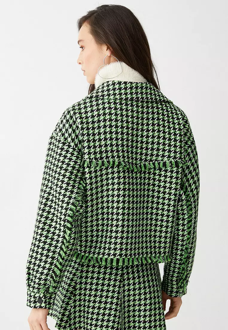 Pocket Tweed Tassel Jacket