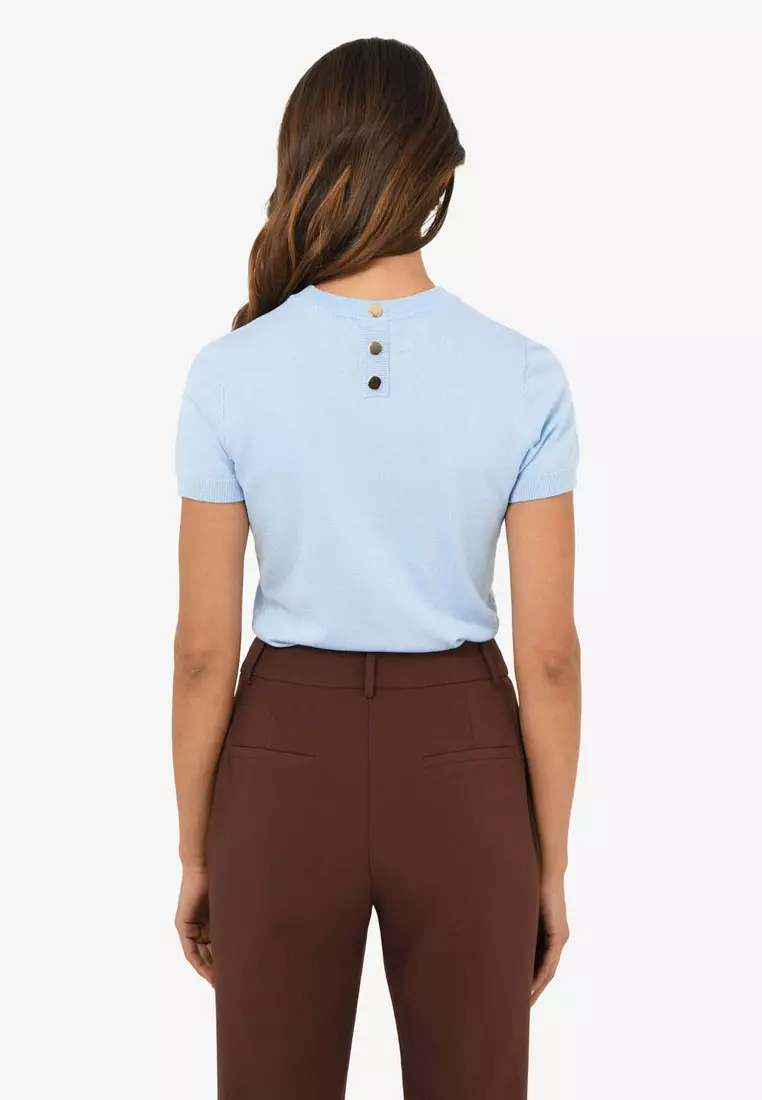 Catherine Short Sleeve Knit