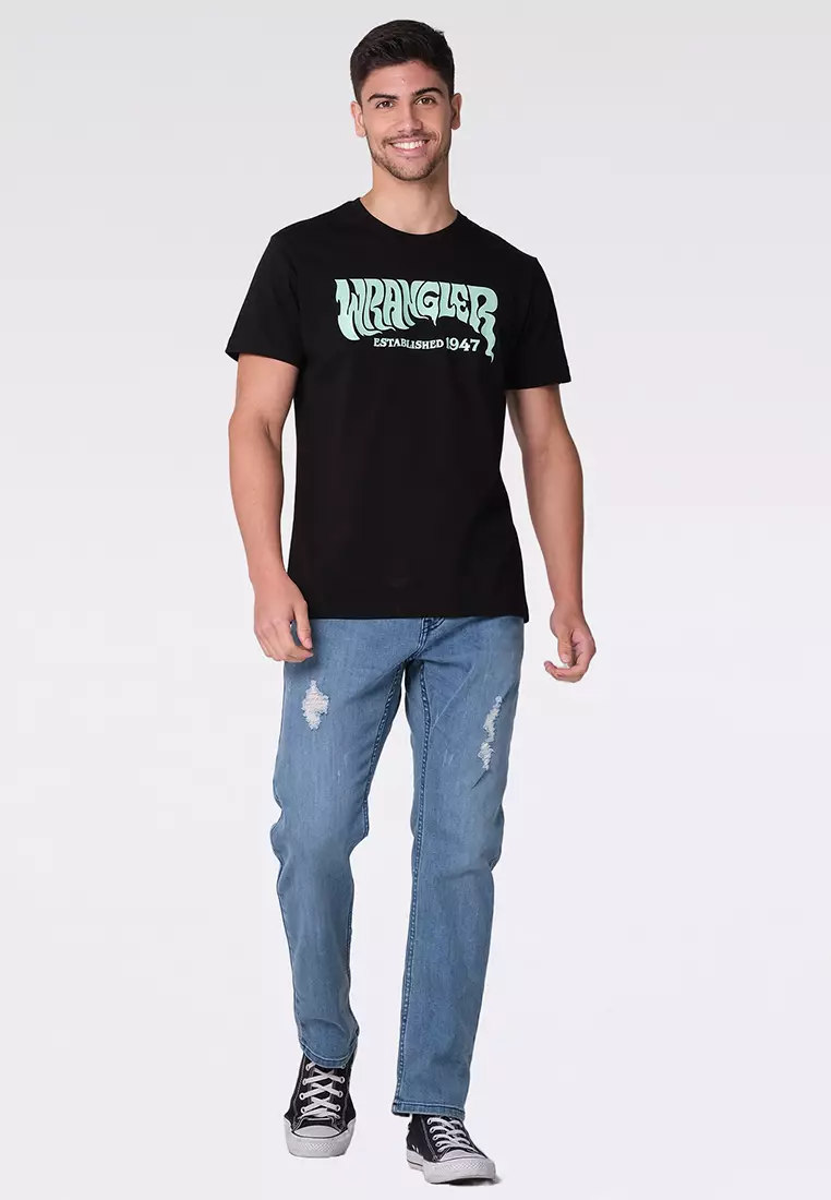 Wrangler Men's Denim Jeans Texas Sim Fit