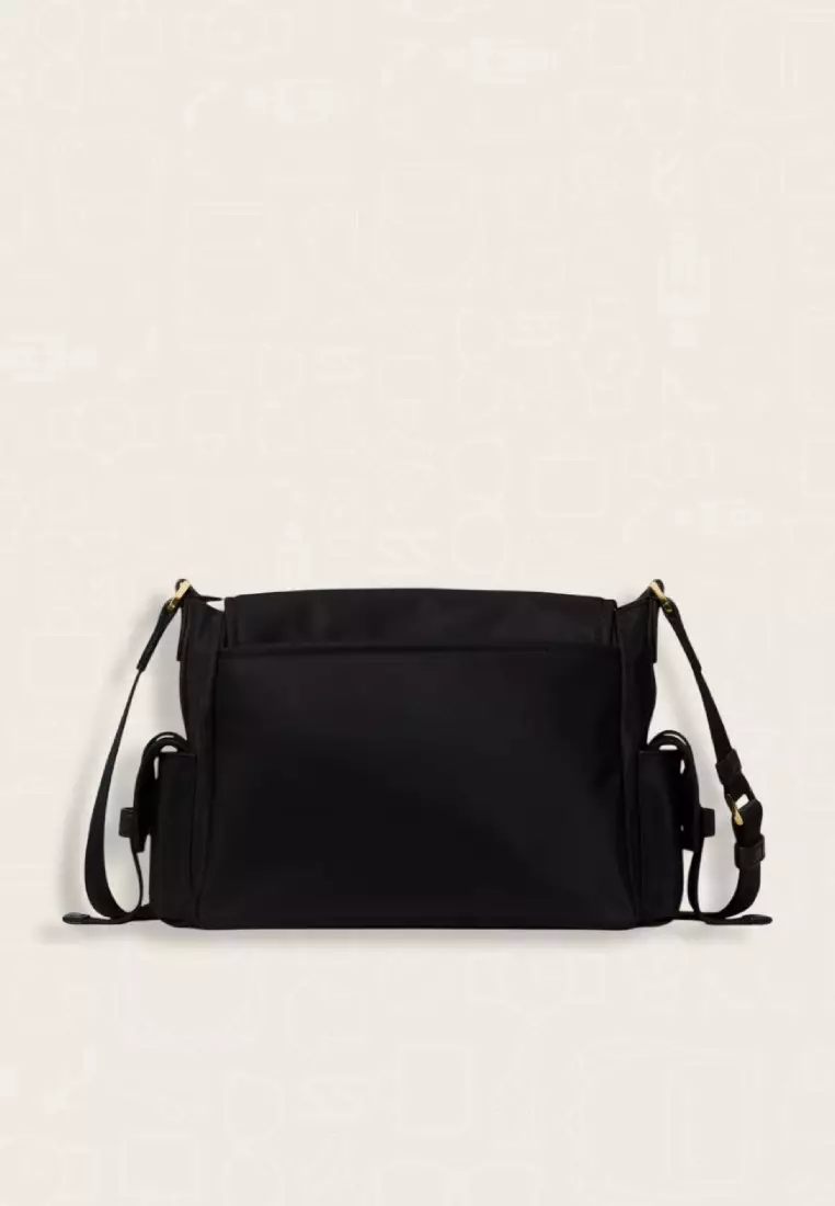 Kate Spade Carter Ksnyl Cargo Messenger Bag Black