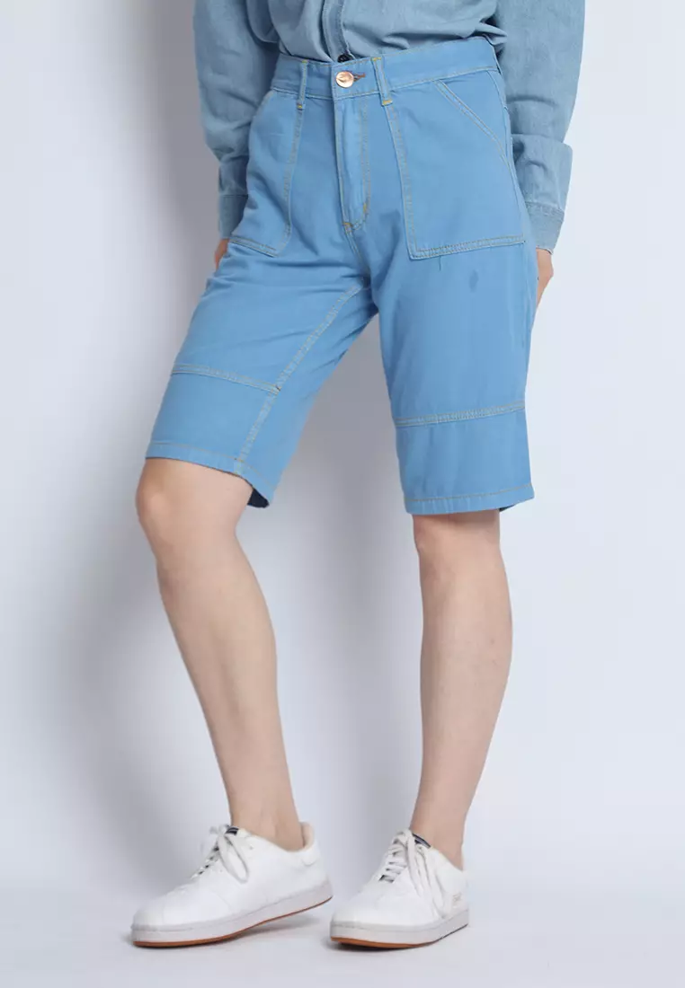 Celana Pendek Skena Wanita Denim Chambay 262404