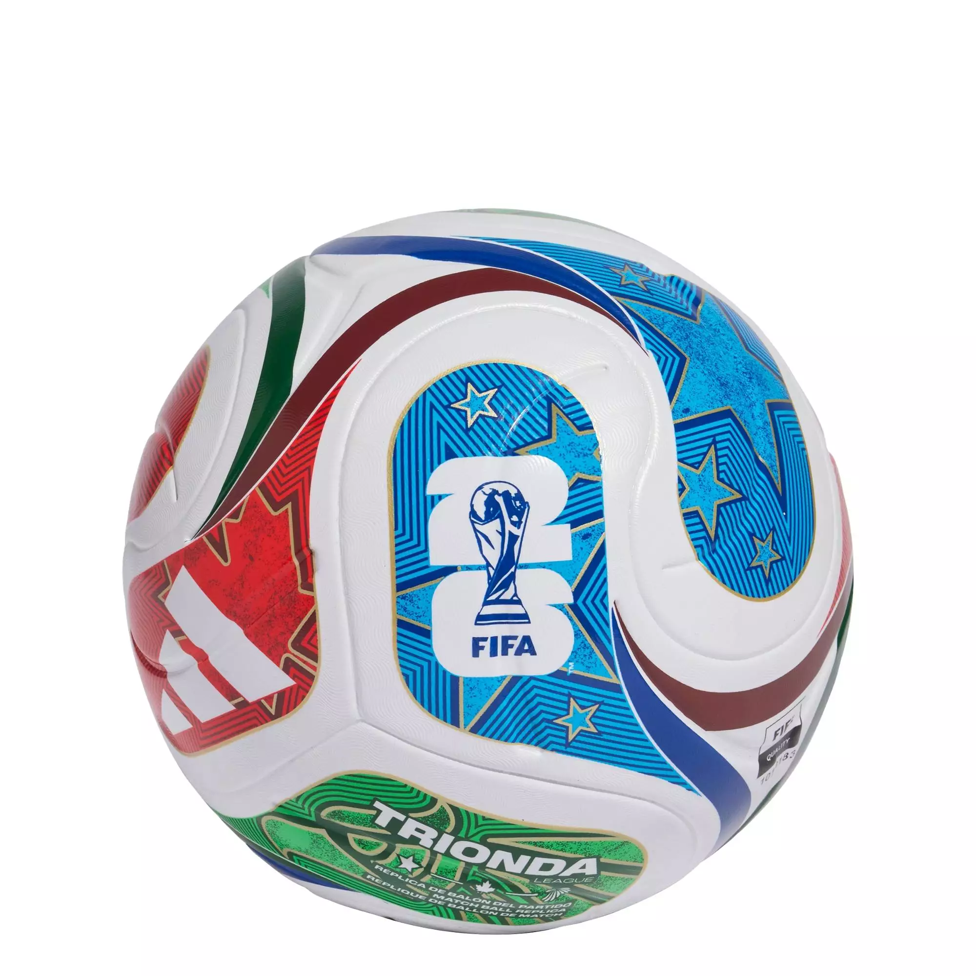 Football FIFA World Cup 26™ League Ball Unisex White JD8045