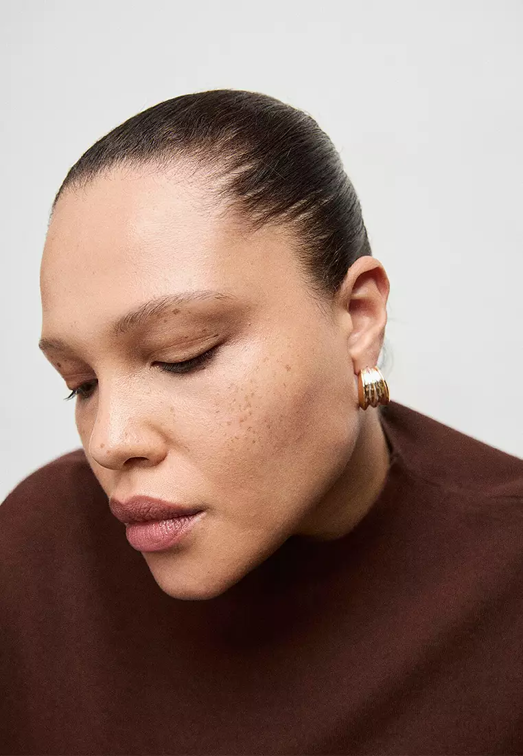 Knitted Sweater With Perkins Neck