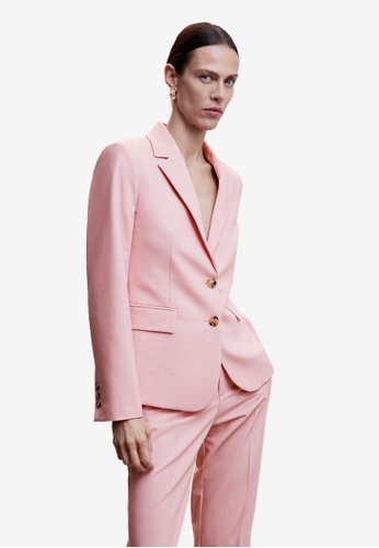 Mango Peak Lapel Suit Blazer 2023 | Buy Mango Online | ZALORA Hong Kong