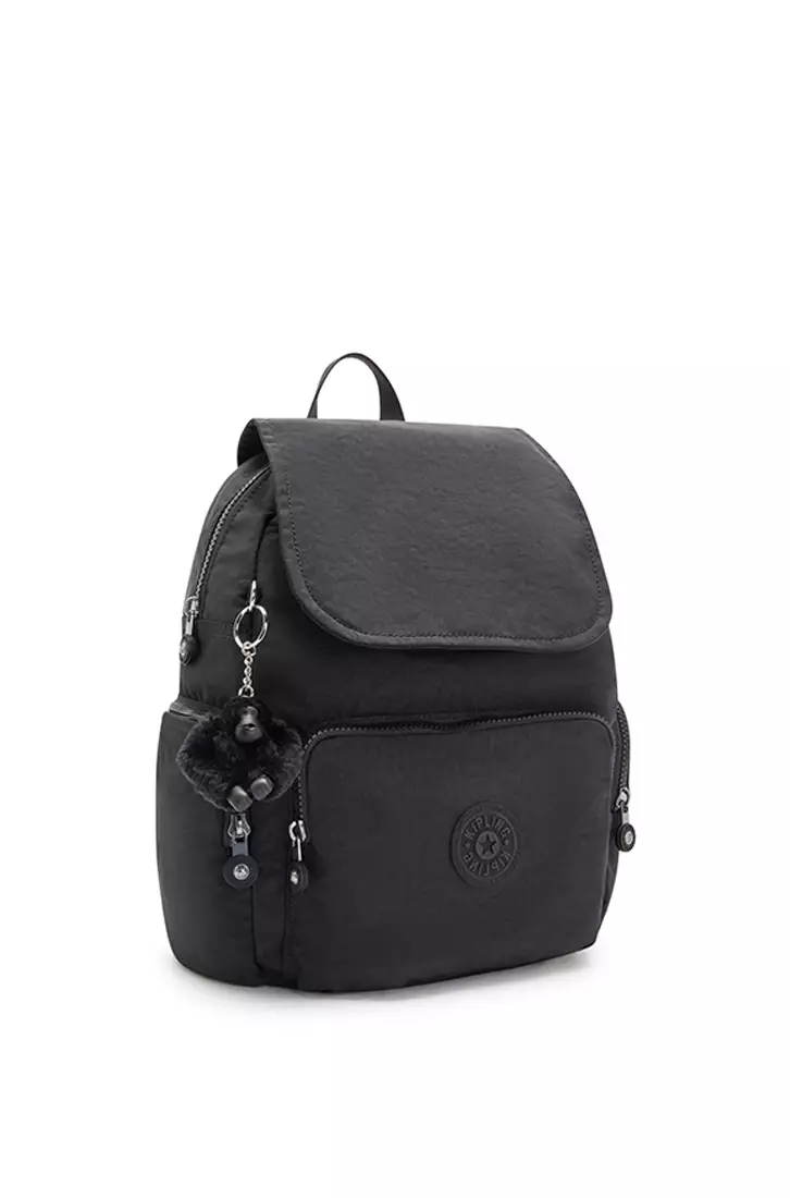 CITY ZIP S Black Noir Backpack
