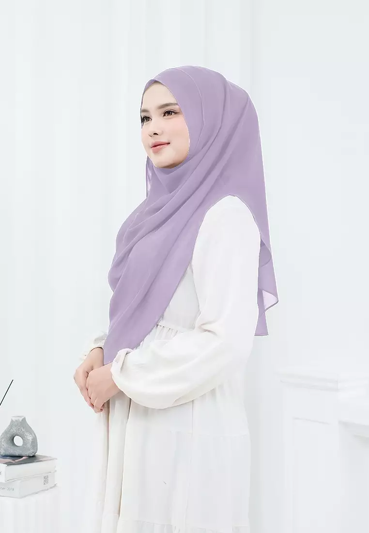 HIJAB INSTAN ZHAZA - PURPLE