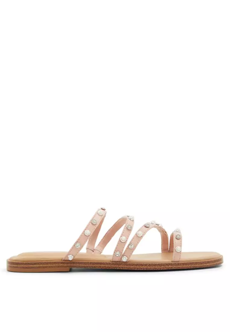 Discount on ALDO  shoes - SKU: Triton Embellished Strappy Sandals