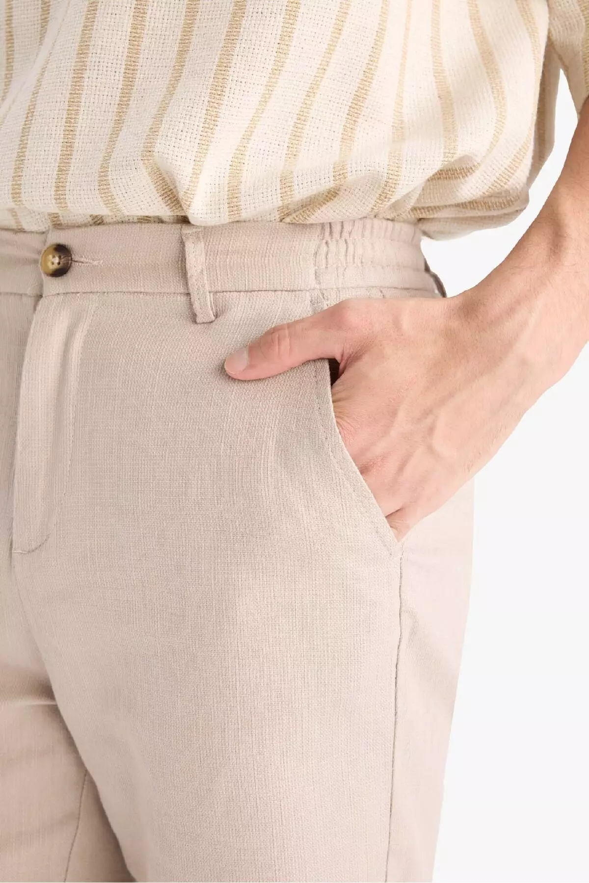 100% Cotton Bermuda Shorts D4268Ax25Sm