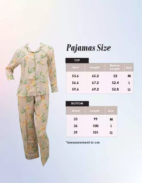 Wacoal Piyama INC 3004 - Light Purple ( Polos )