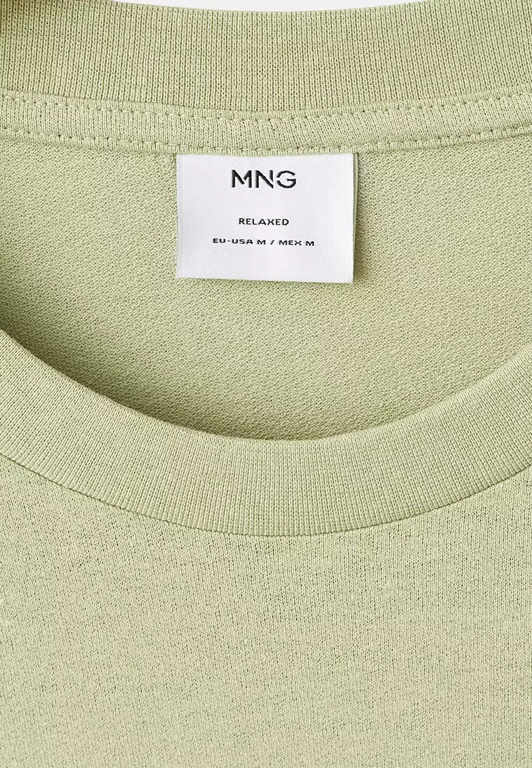 Relaxed-Fit Cotton-Linen T-Shirt