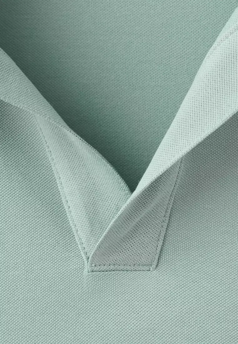 Slim Fit Piqué Polo Shirt