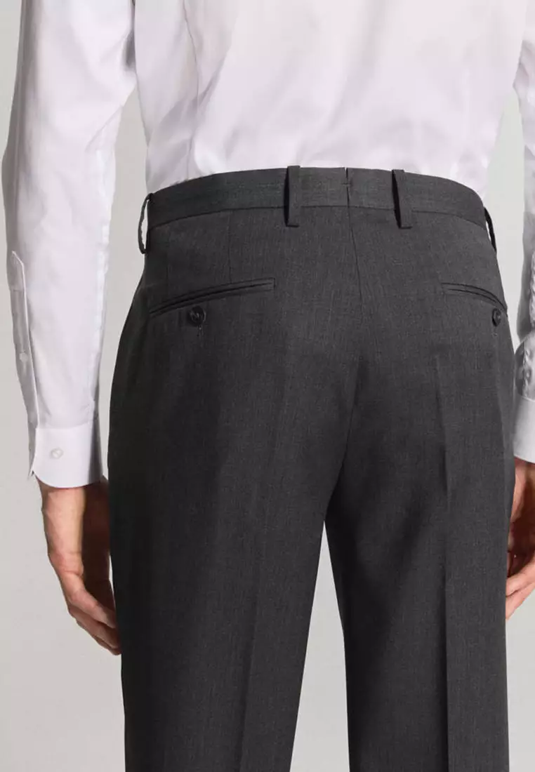 Turin 100% Wool Suit Trousers