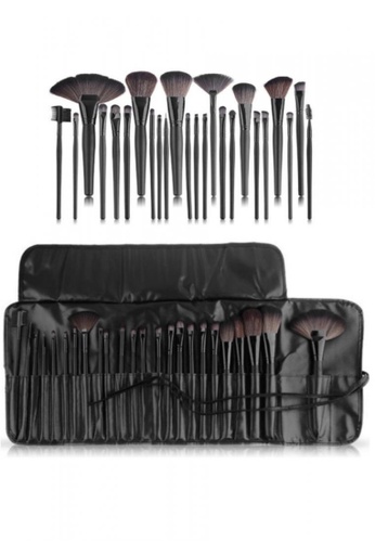 Shop Brush Works 24 Pieces Makeup Brush Set with Pouch 