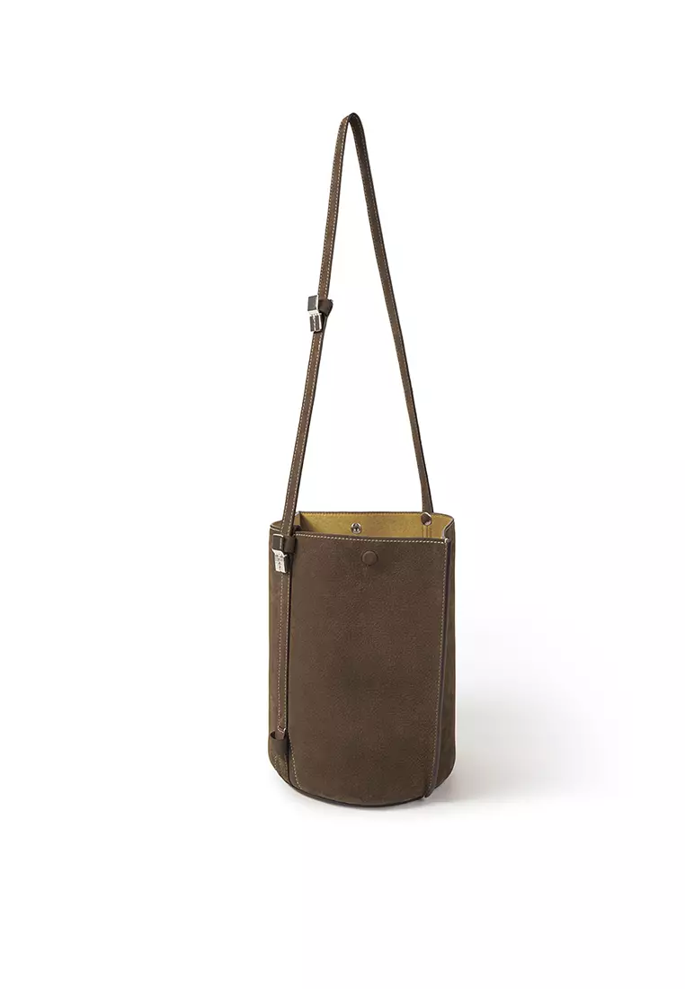 ORUKAMI Flat Hook Convertible Bucket Tote - Cacao