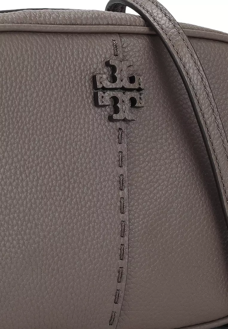 Tory burch mcgraw camera bag black best sale