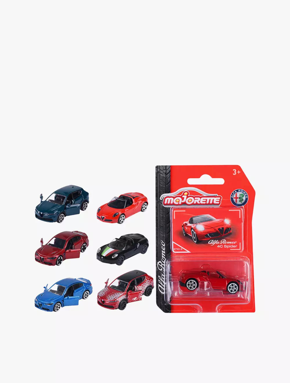 MAJORETTE ALFA ROMEO 4C SPIDER ITALIAN PACK - MAJ120271C030AF