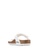 Birkenstock white Gizeh Birko-Flor Sandals BI090SH55HNOMY_3