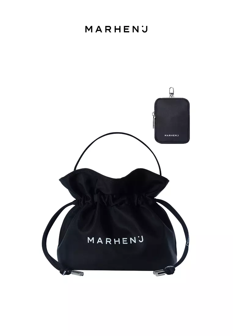 CHARRON + KONY SET Nylon Crossbody Bag Black