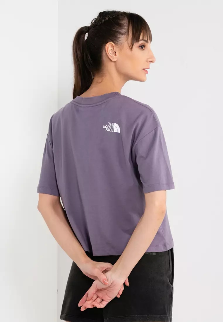 Purple north face shirt best sale