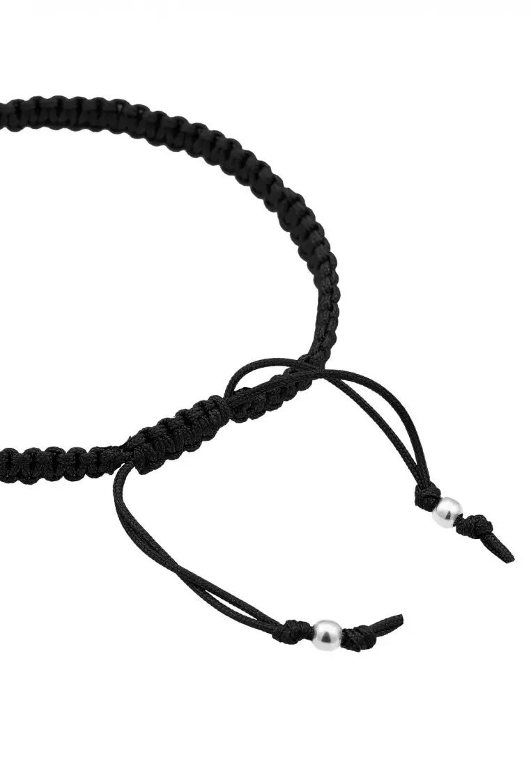 Gelang Perhiasan Perak 925 Wanita Knot Basic Embellished with Crystal by Swarovski®