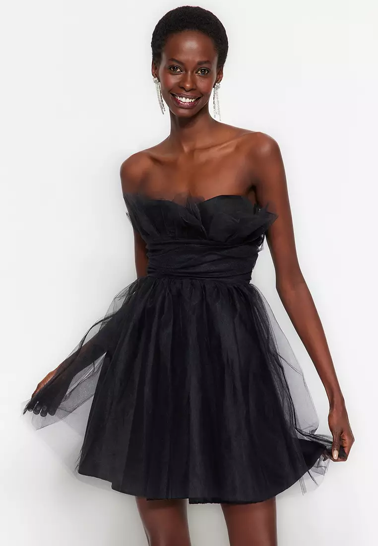 Tulle cheap party dress