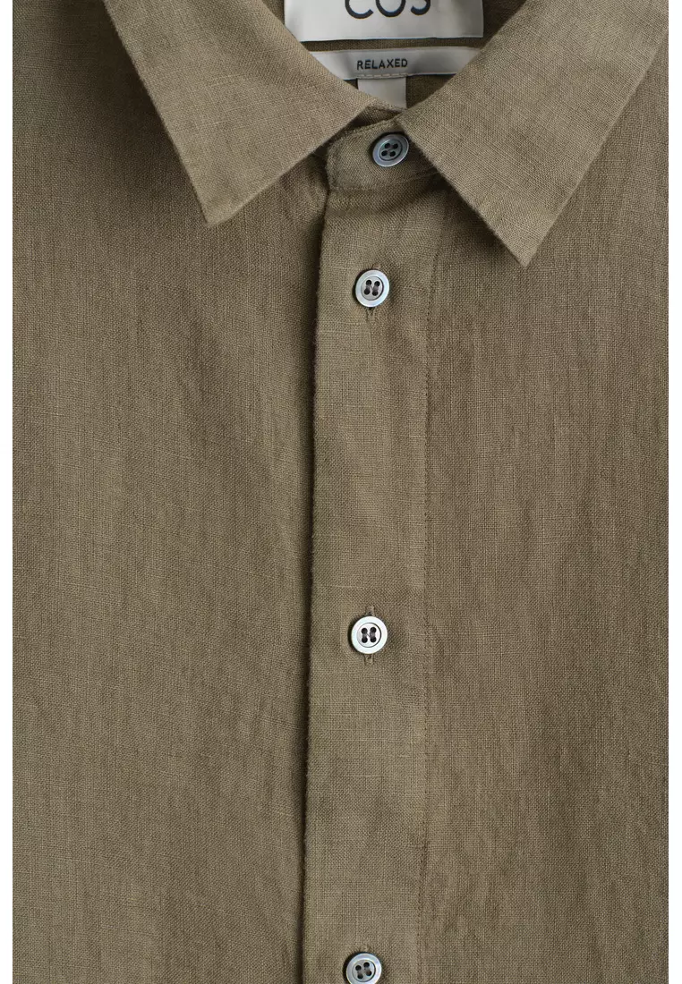 RELAXED LINEN SHIRT