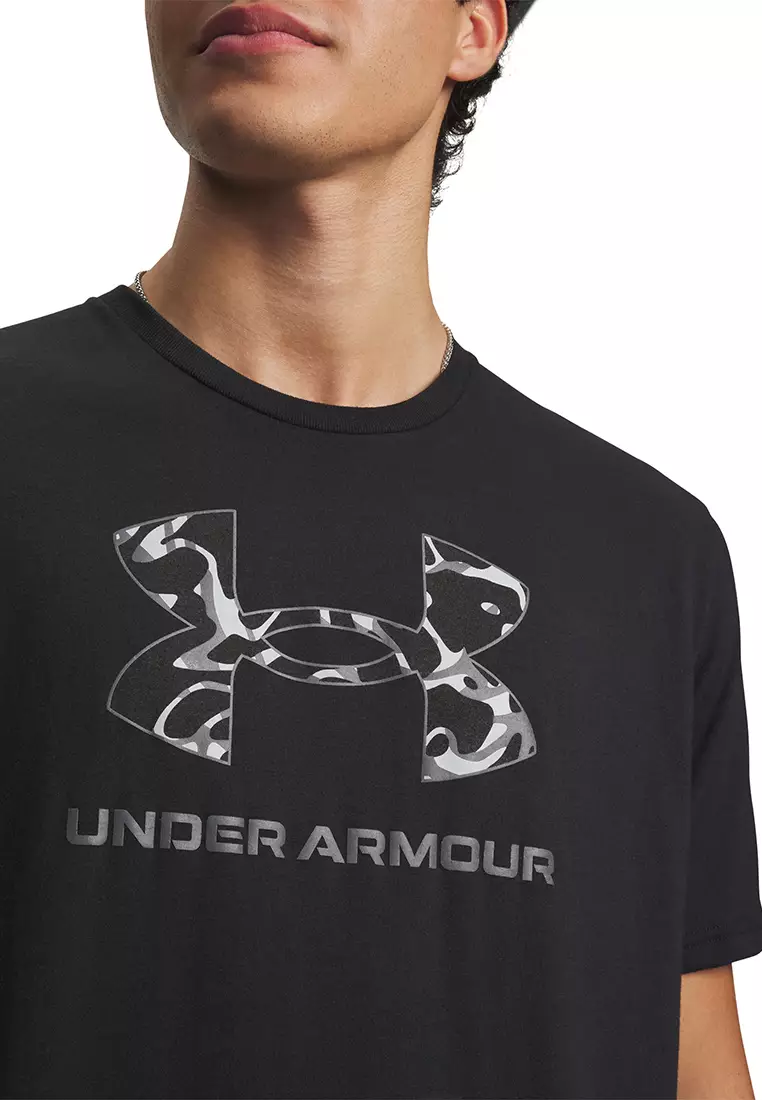 大商標印花短袖T恤