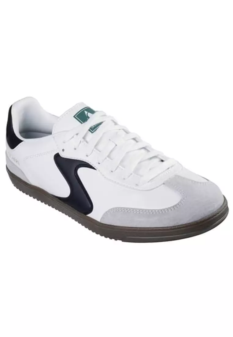 Skechers Mens Hotshot - Pyke - White/Black