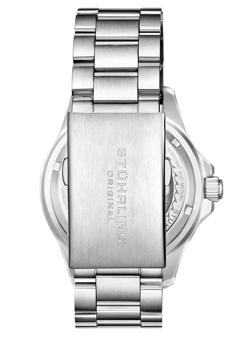 Stuhrling Original Depthmaster Heritage 883H-03 Jam Tangan Pria Diver Automatic Analog