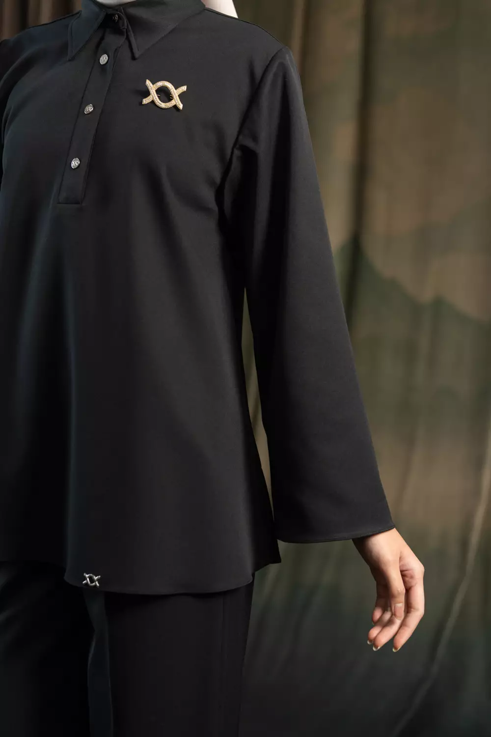 Klamby - Caroline Blouse Void Black