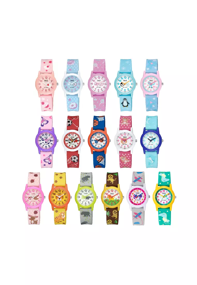 Watch By Citizen V22A-019VY Kids Analog Watch with Brown Resin Strap