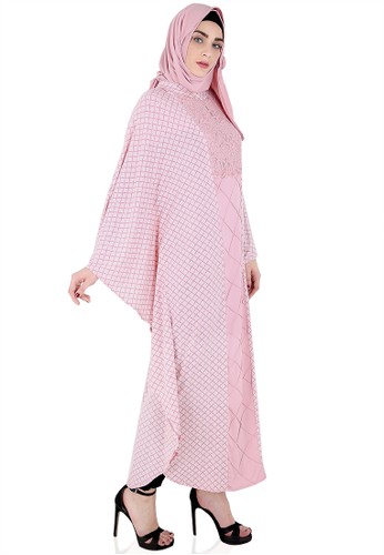 Maryam Windows Pane - Pink Dusty