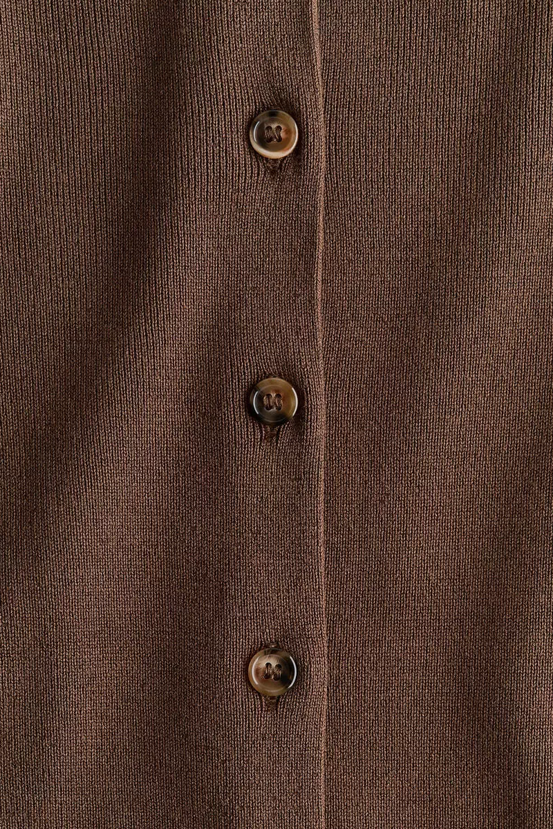 Collared cardigan