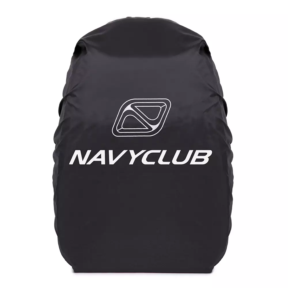 Navy Club Tas Ransel Laptop EJI - Backpack Daypack USB Port Tas Pria Wanita Free Bag Cover