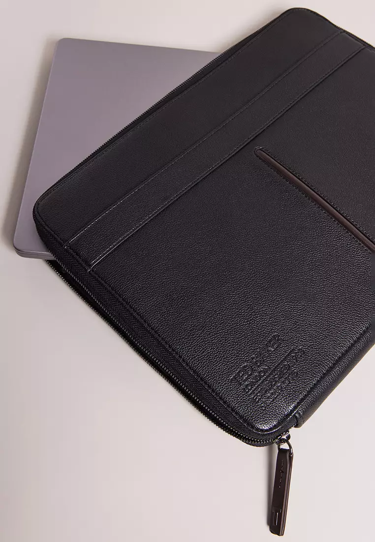 Buy Ted Baker Ted Baker Unisex Plum 15 Inch Laptop Case Online ZALORA