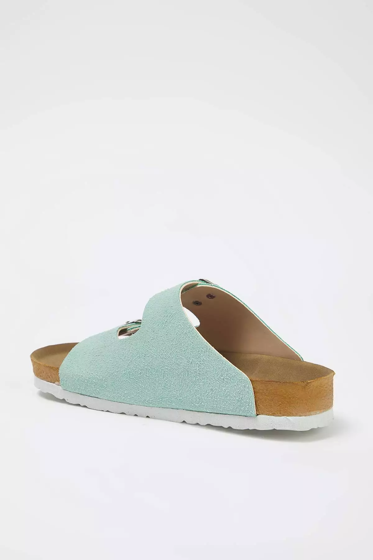 Mint Double Buckle Women's Slippers Takss24Te00004