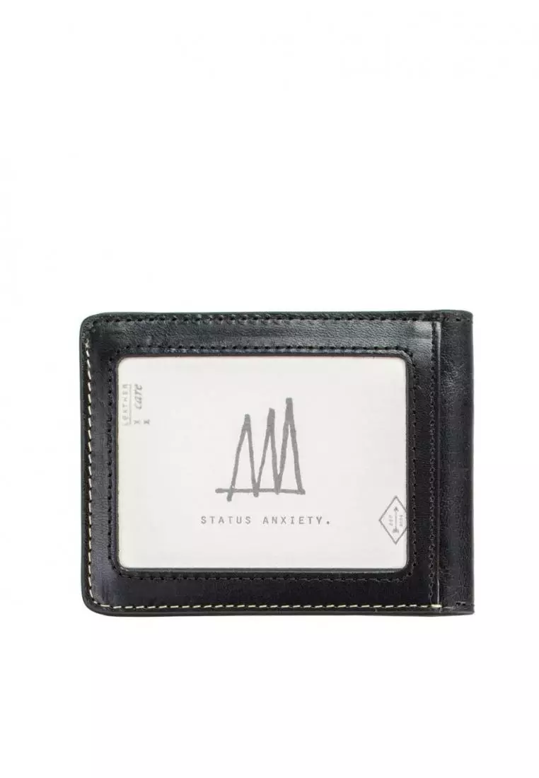 Buy Status Anxiety Status Anxiety Ethan Italian Leather Wallet Black
