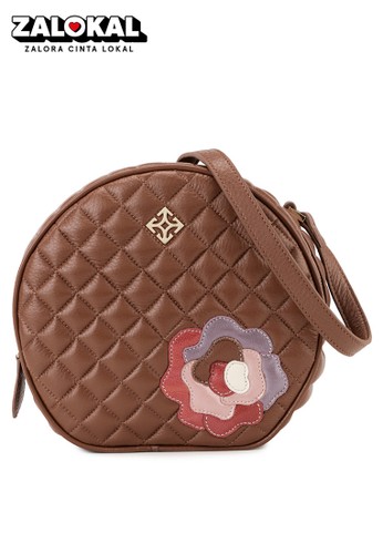 Jual Gobelini W Rose Circle Crossbody Original Zalora Indonesia