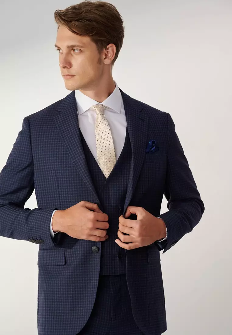 Milano Collection White Slim Fit Shirt