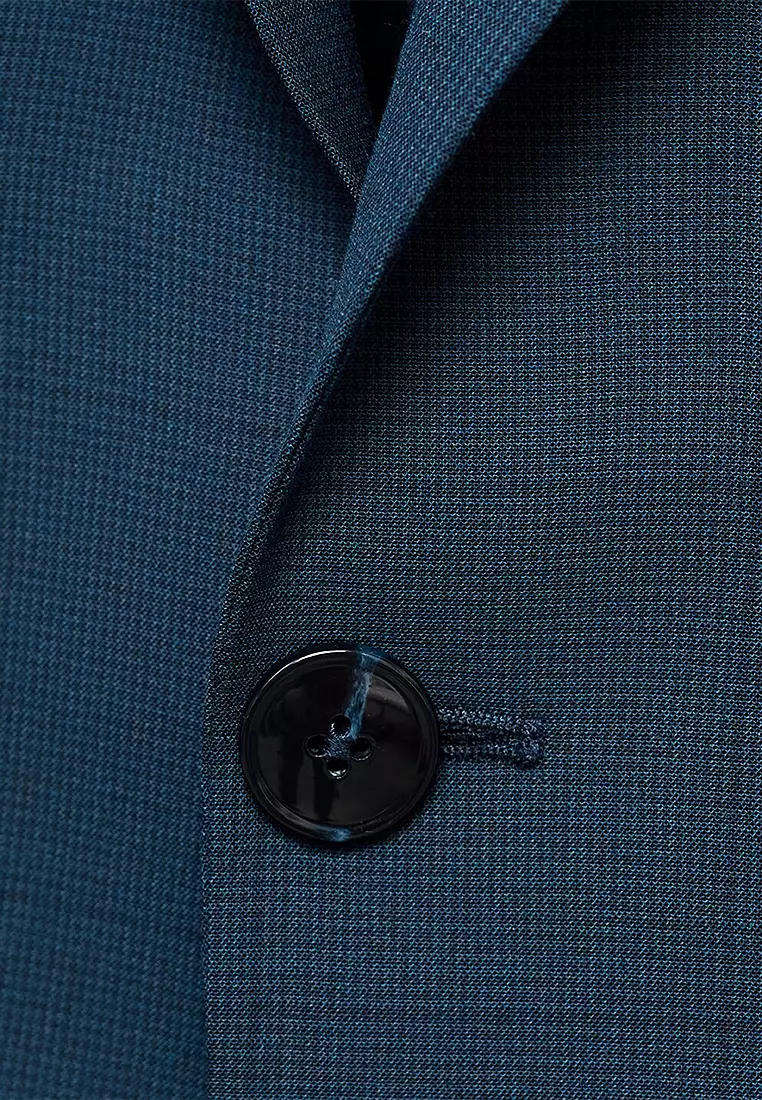 Super Slim-Fit Suit Jacket In Stretch Fabric