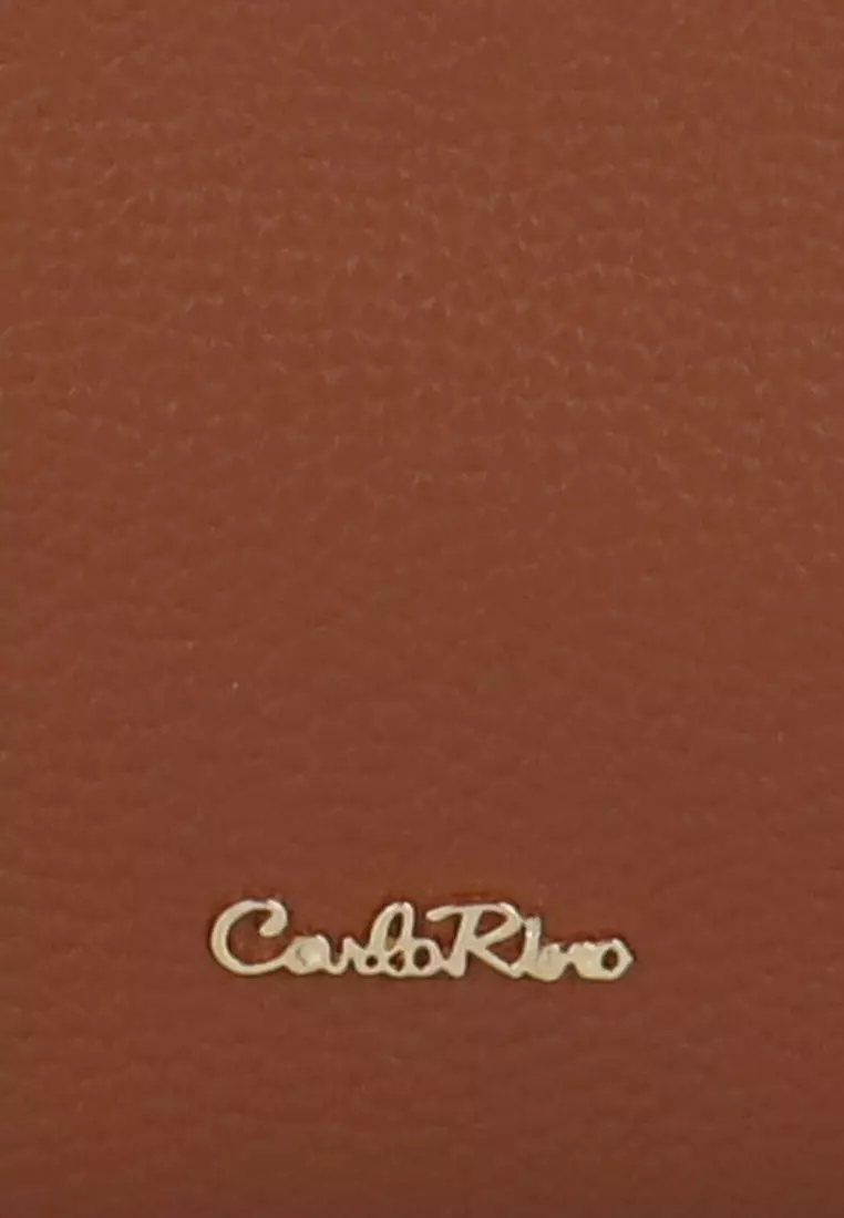 Muse Curve Shoulder Bag - Brown