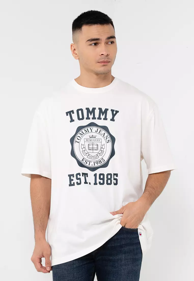 Tommy Hilfiger Crest Varsity T-Shirt - Tommy Jeans 2024 | Buy Tommy ...