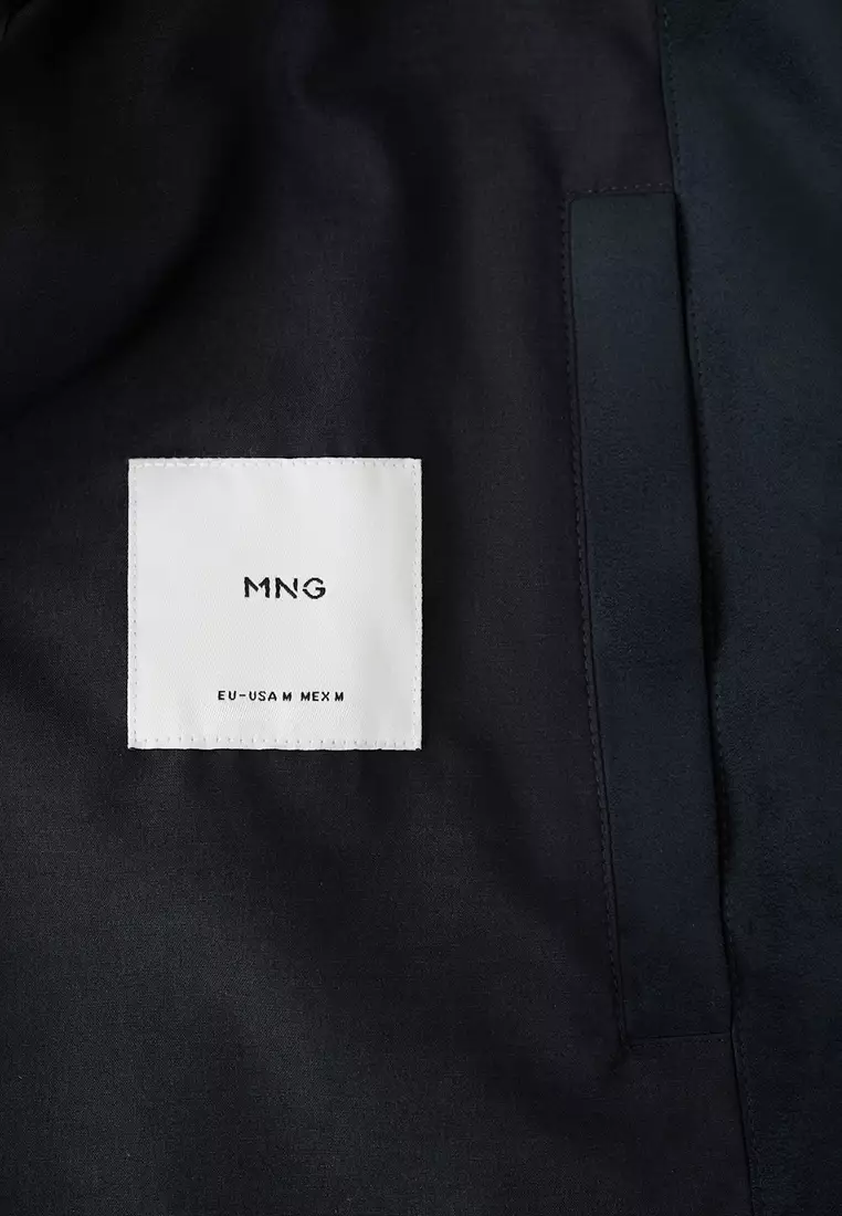 Suede-Effect Bomber Jacket