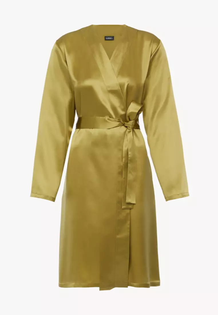 Buy La Perla La Perla Women's Nightgown SILK Silk Long Sleeve Nightgown ...