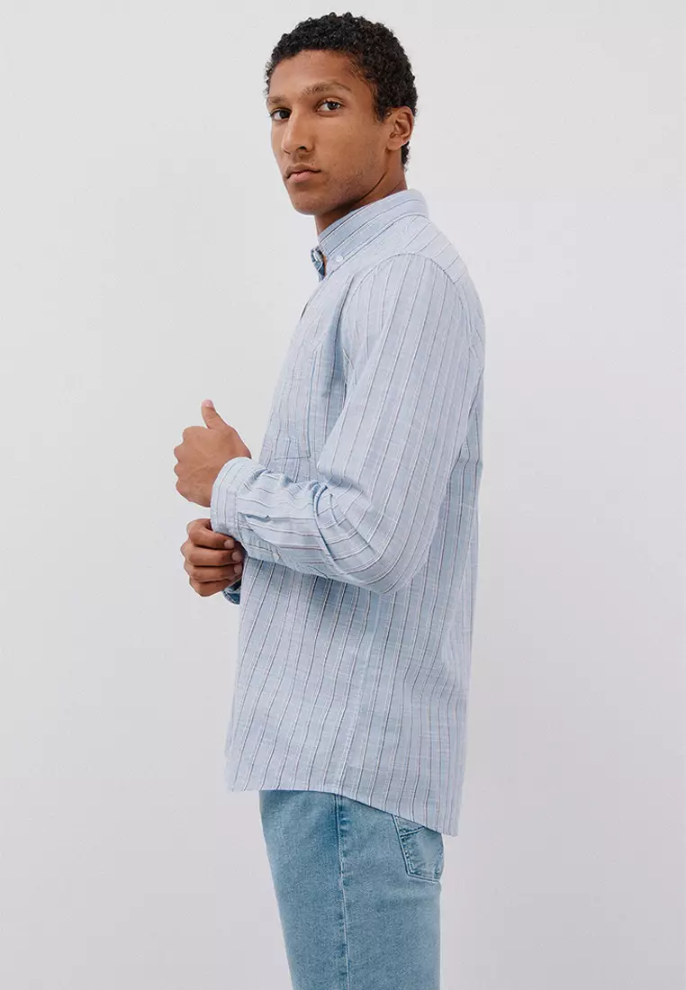 Flame Striped Shirt