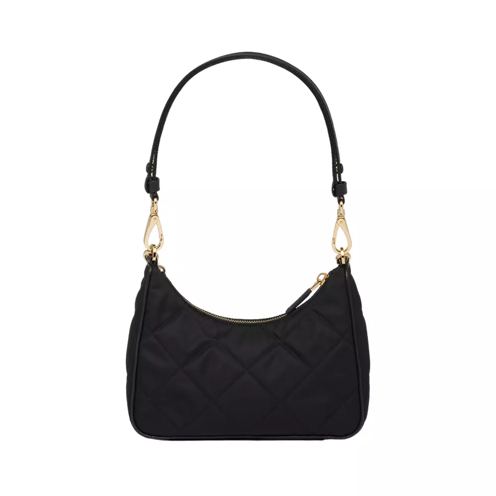 Re-Edition 1995 Chaîne Re-Nylon Mini Bag Black