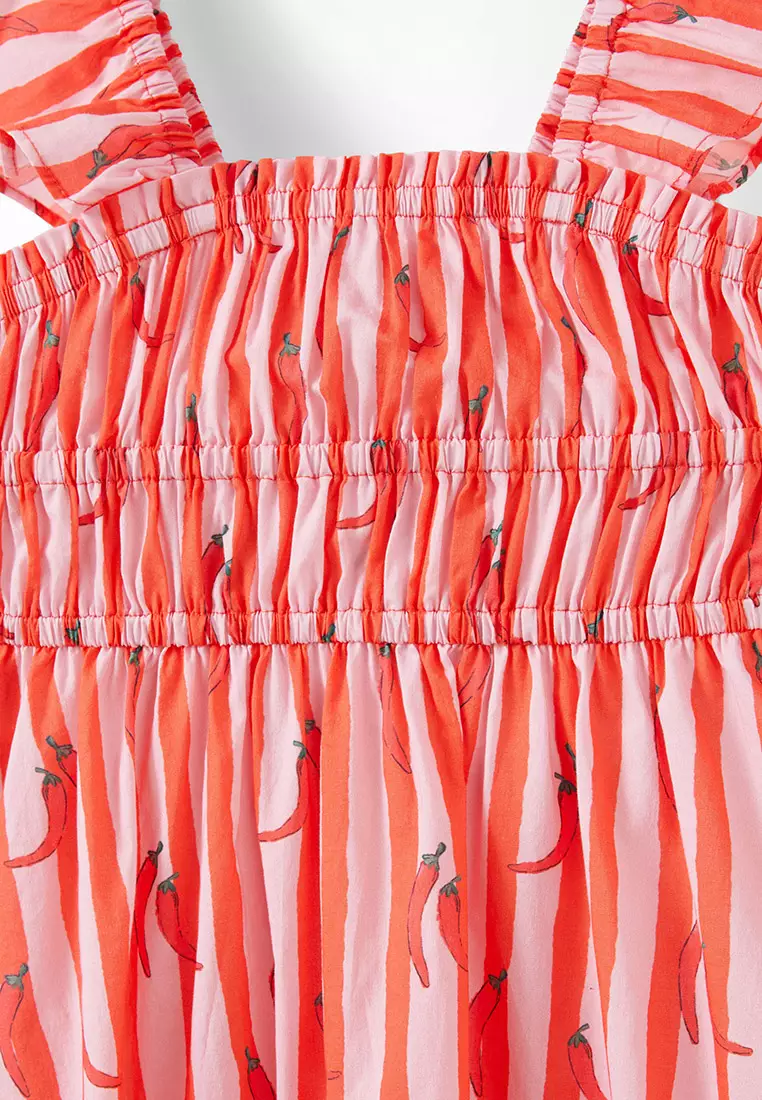 Frankie Flutter Sleeves Dress