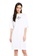 REPLAY white REPLAY DRESS IN ORGANIC COTTON 17DAFAAFFFD790GS_1